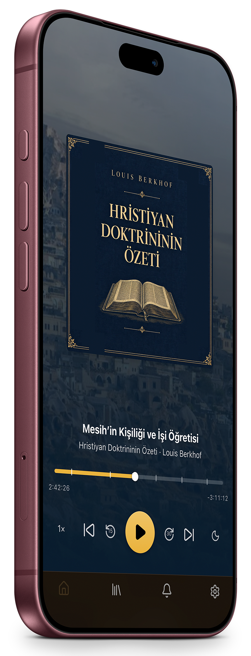 Hristiyan Ses uygulamasında oynatıcı ekranı: Hristiyan Doktrininin Özeti, Louis Berkhof